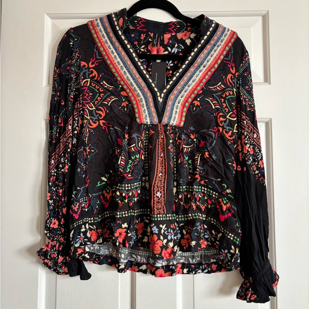 Anthropologie Boho Blouse